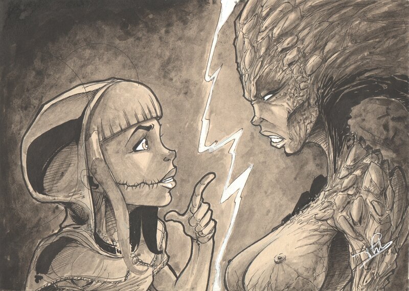 Thibault COLON DE FRANCIOSI - Original Illustration