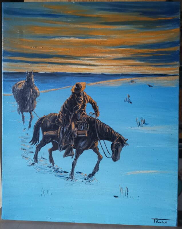 La piste des ombres par Tiburce Oger - Couverture originale