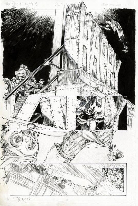 Spirit 5 Pg 6 by Michael Kaluta - Comic Strip