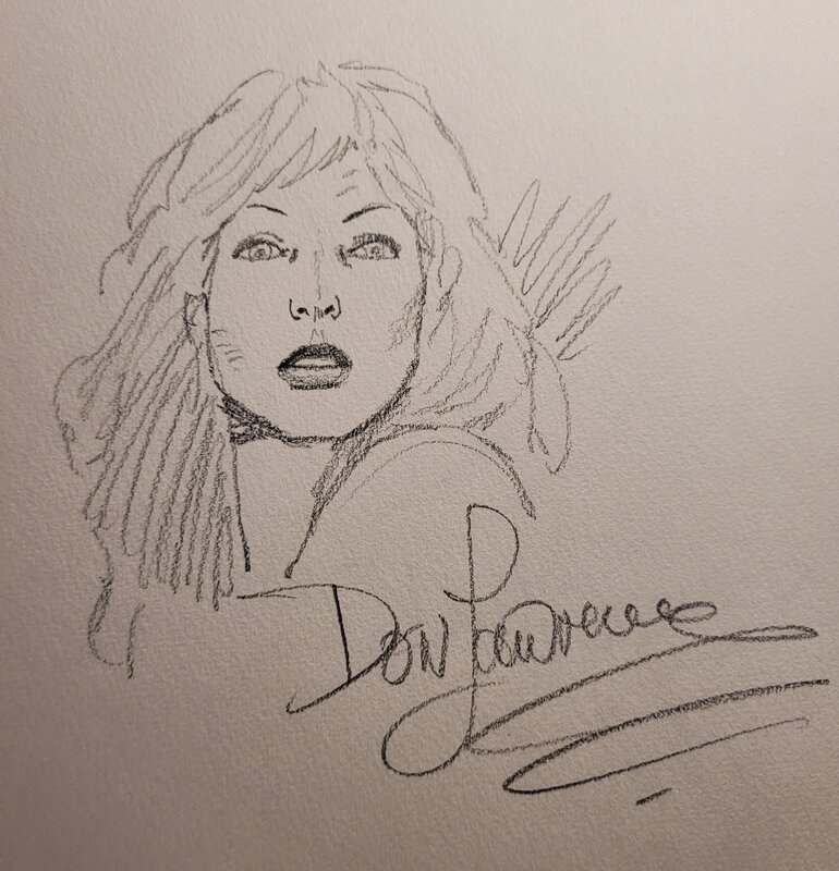Don Lawrence, Dedicace Redhair - Storm - Dédicace
