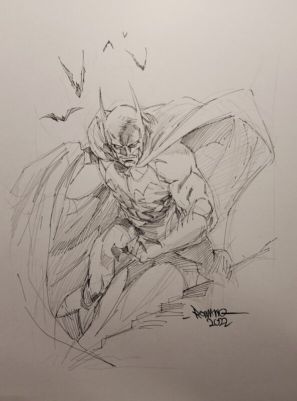 Batman DC by Romano Molenaar - Sketch