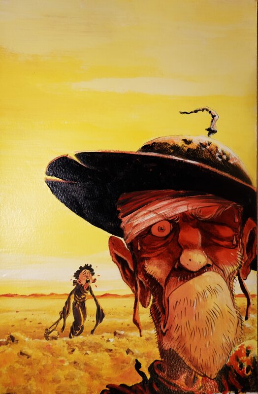 Tiburce Oger, Projet de couverture la forêt tome 3 - Original Cover