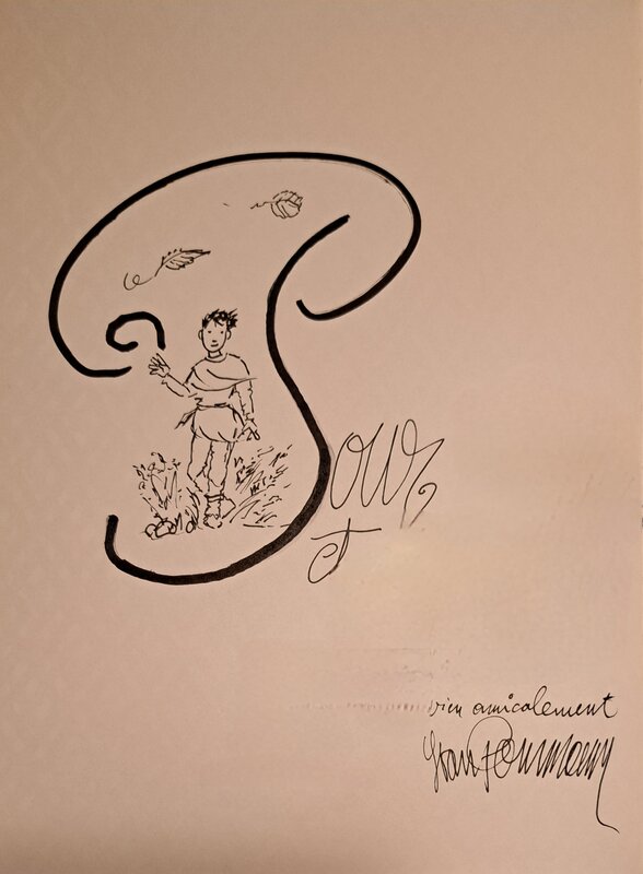 Angelot du Lac par Yvan Pommaux - Dédicace