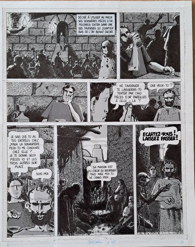 Polonius by Jacques Tardi, Jean-Paul Picaret - Comic Strip