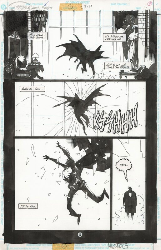 Mignola: Batman Legends of the Dark Knight 54 page 17 - Comic Strip