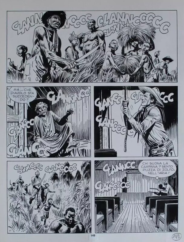 Ortiz - Tex Willer - L'or du sud - Comic Strip