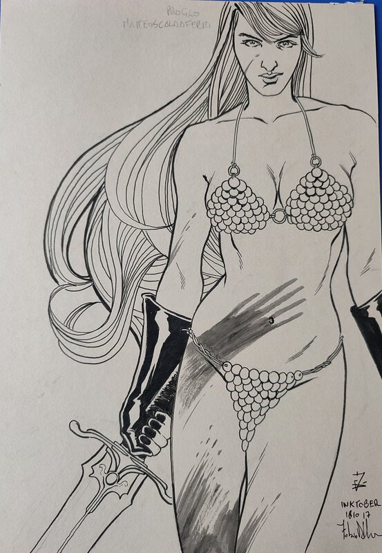 Ren Sonja par Fabio D'Auria - Illustration originale
