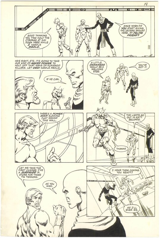 For sale - Dreadstar #20 p14 by Jim Starlin, Sam De La Rosa - Comic Strip