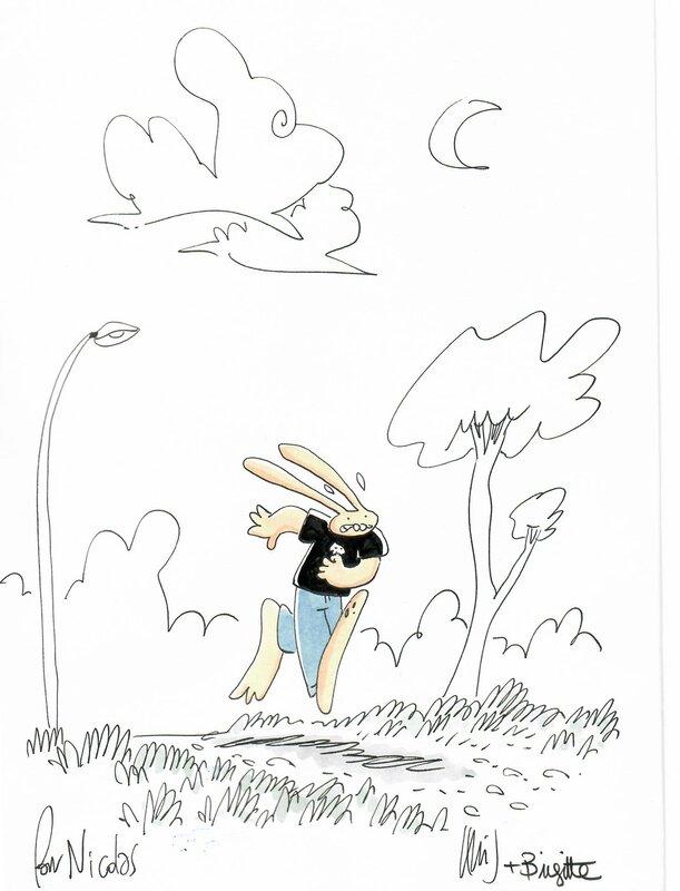 Lewis Trondheim, Brigitte Findakly, Lapinot - Prosélytisme et MortsVivants - Sketch