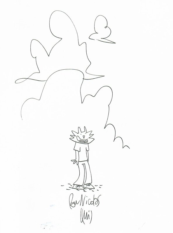 Richard (Lapinot) by Lewis Trondheim - Sketch