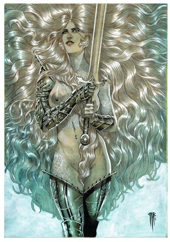 Lady Godiva by Philippe Bringel - Original Illustration
