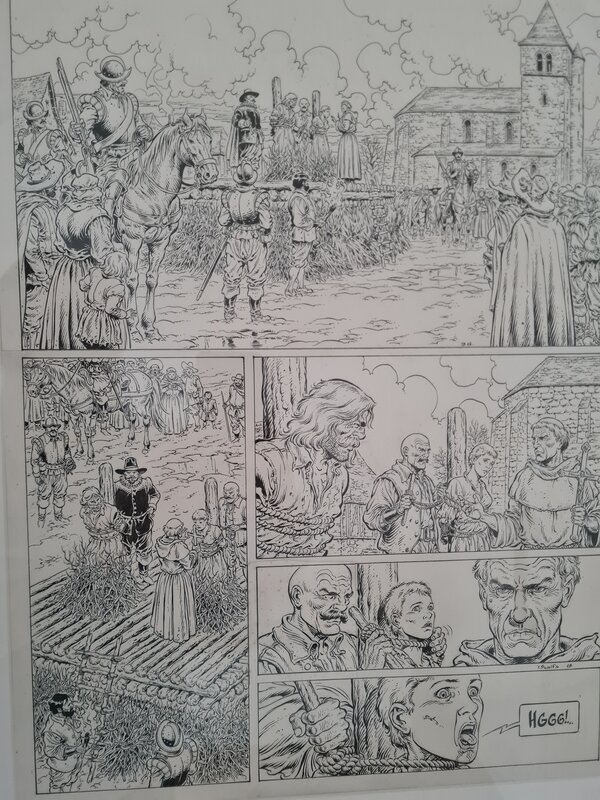 Prince de la Nuit par Yves Swolfs - Planche originale