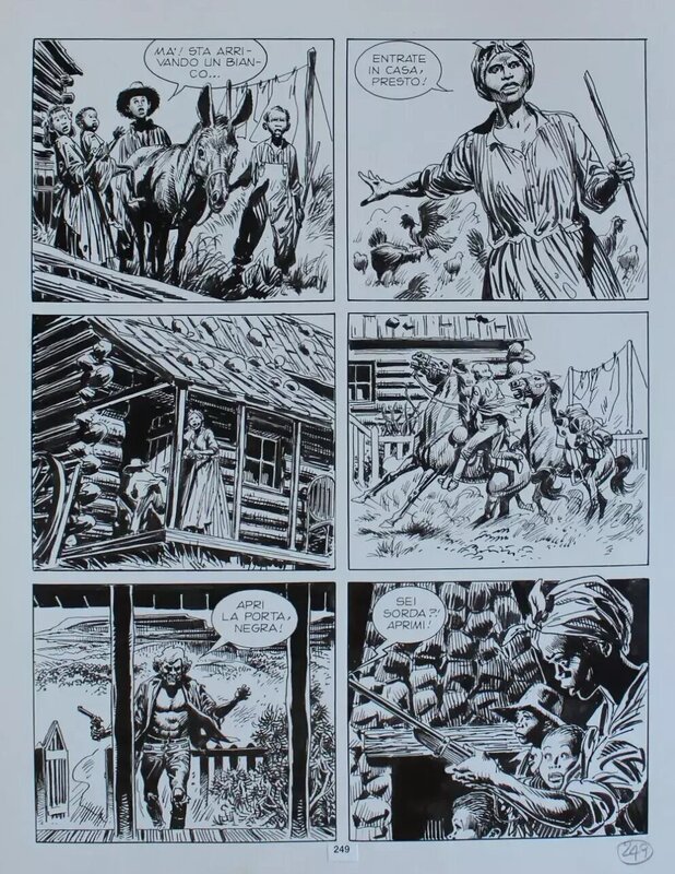 Ortiz - Tex Willer - L'or du sud - Comic Strip