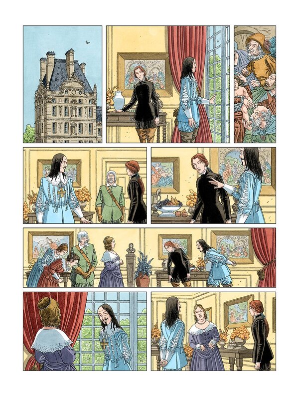 For sale - Milan Jovanovic, Les 7 Vies de l’Épervier, le fils d'Ariane, planche 48 - Comic Strip