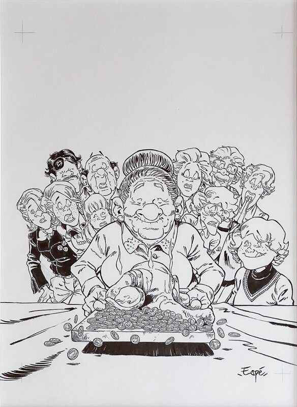 Espé, Couverture de 