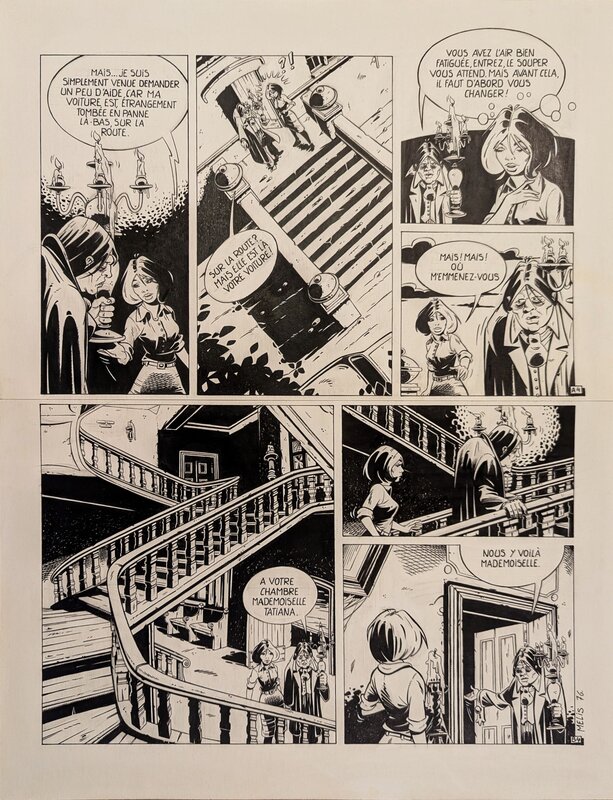 Melis - Planche 04 - Album inconnu - Planche originale
