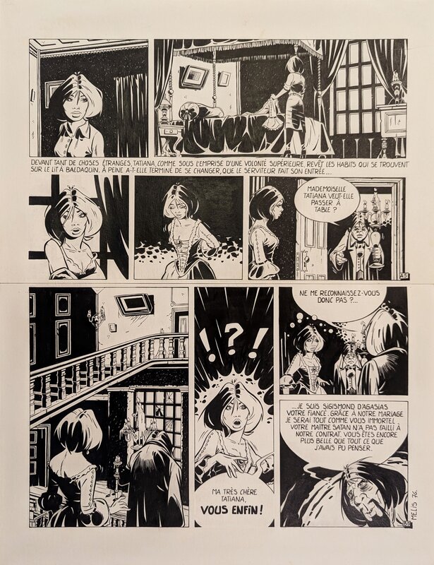 Melis - Planche 05 - Album inconnu - Planche originale