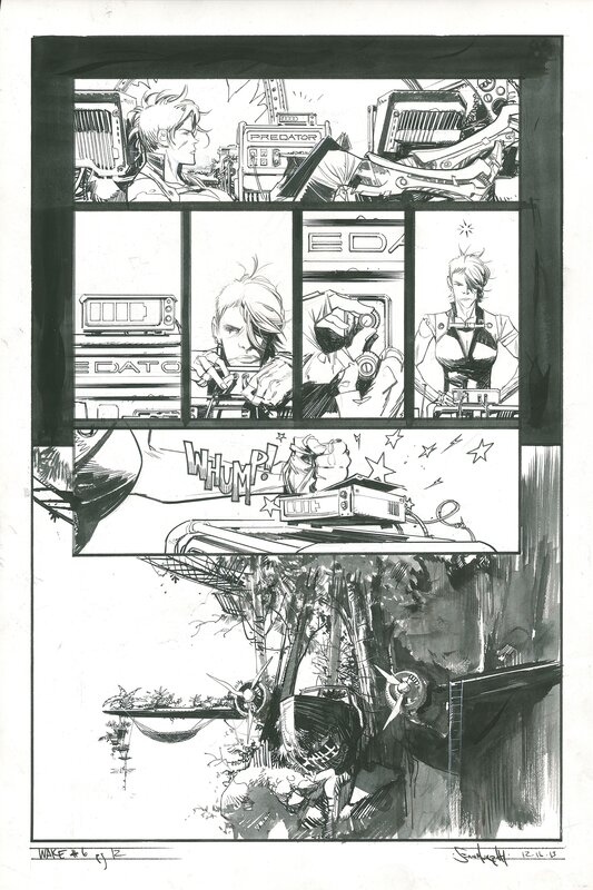 The Wake #6 p12 by Sean Murphy, Scott Snyder - Comic Strip