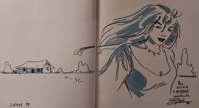 Le silence de Malka by Rubén Pellejero - Sketch