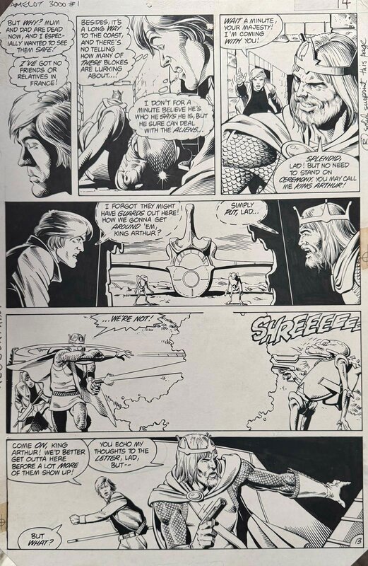 Camelot 3000 by Brian Bolland - Comic Strip