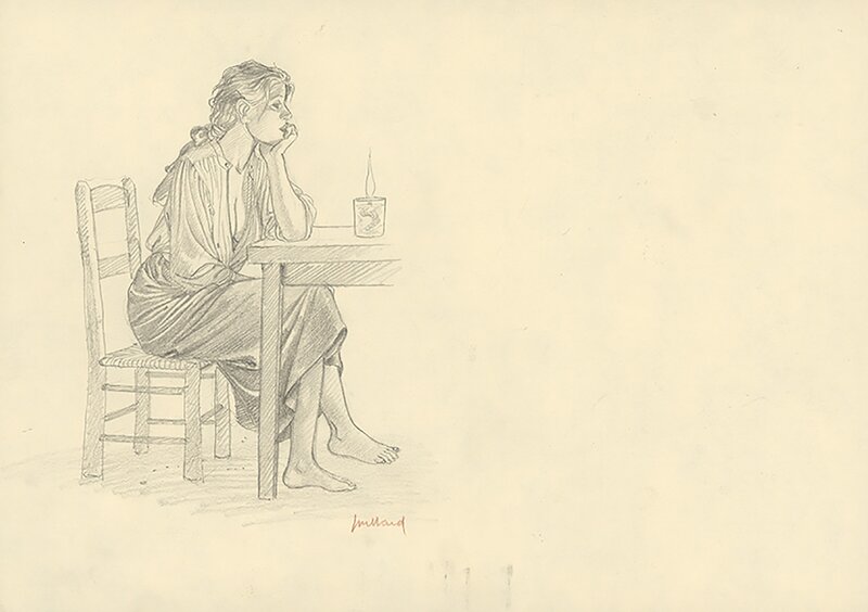 Ariane by André Juillard - Original Illustration