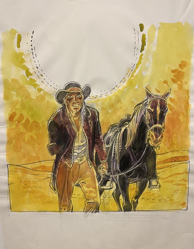 Bouncer by François Boucq - Original Illustration