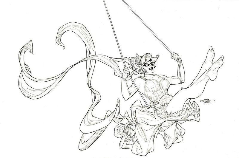 Phaedra Phantom by Terry Dodson, Rachel Dodson - Original Illustration