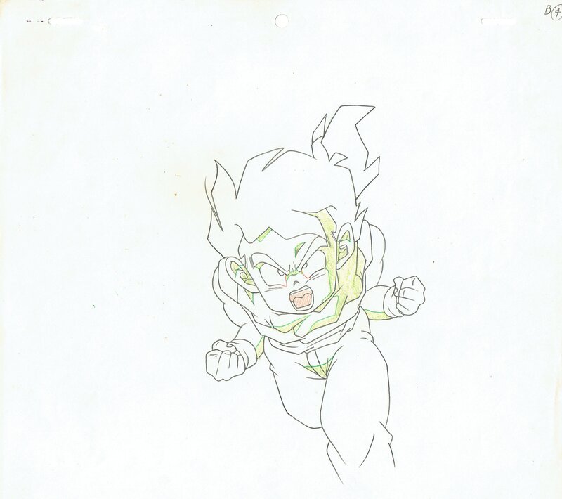 For sale - Akira Toriyama, Toei Animation, Dragon Ball Z - Son Gohan - Original art