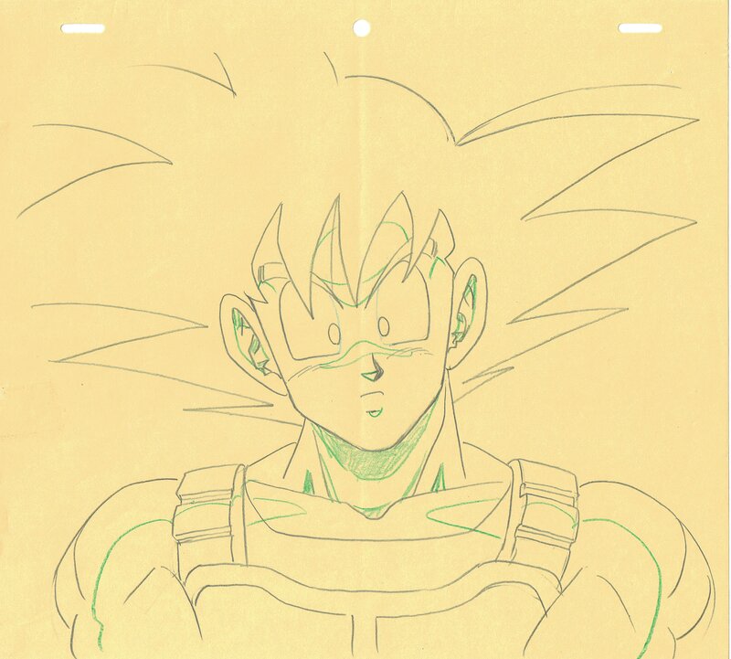 For sale - Akira Toriyama, Toei Animation, Dragon Ball Z - Son Goku - Original art