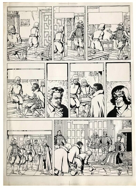 Bob De Moor, Cori le Moussailon -Armada 1 - pl 8 - Comic Strip