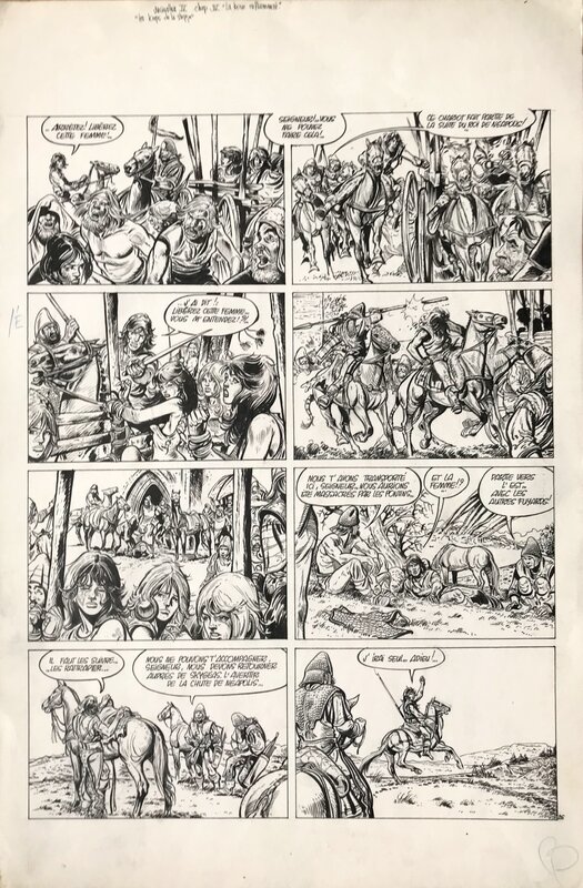 Franz, Jugurtha 4 - les Loups de la Steppe pl. 26 - Comic Strip