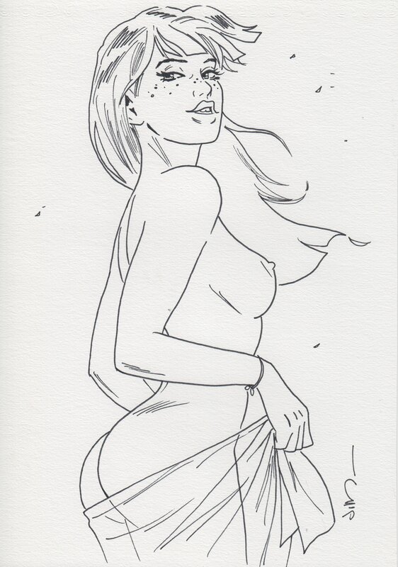 Une nuit à Rome 28 by Jim - Original Illustration