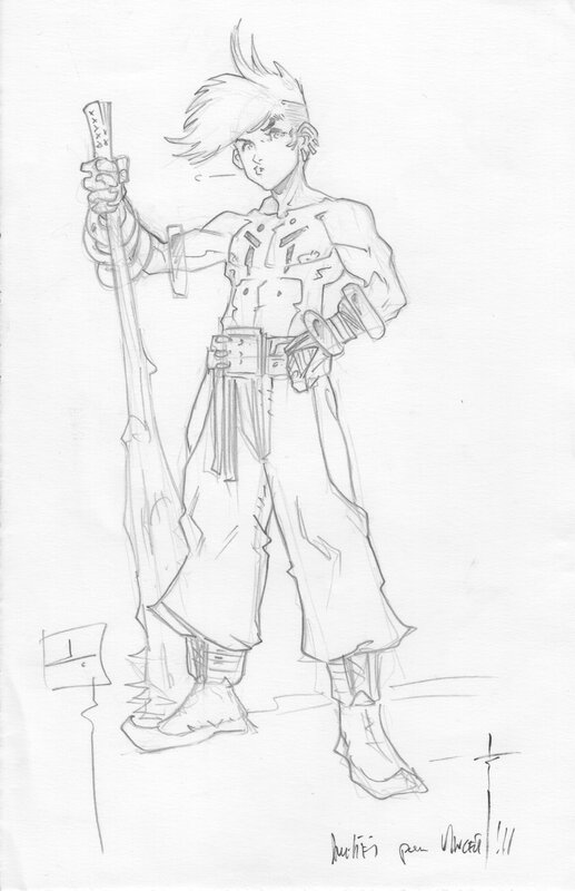 Louis 7 - Original Illustration