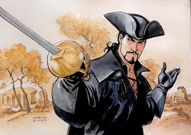 Le Scorpion 2 by Enrico Marini - Original Illustration