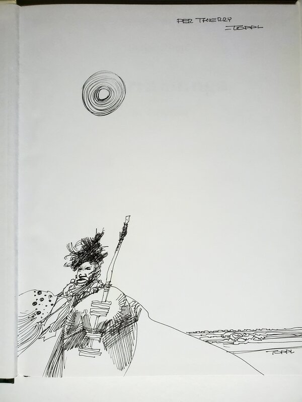 WARRAMUNGA by Sergio Toppi - Sketch