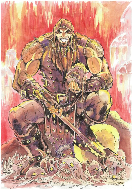 Vukic 1 - Original Illustration