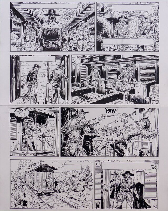 For sale - Jacques Lamontagne, Wild West tome 4, page 35 - Comic Strip