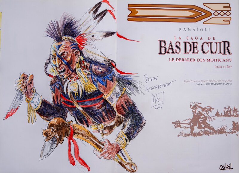 Georges Ramaïoli, La SAGA DE BAS DE CUIR - Le dernier des mohican(fin) - Dédicace