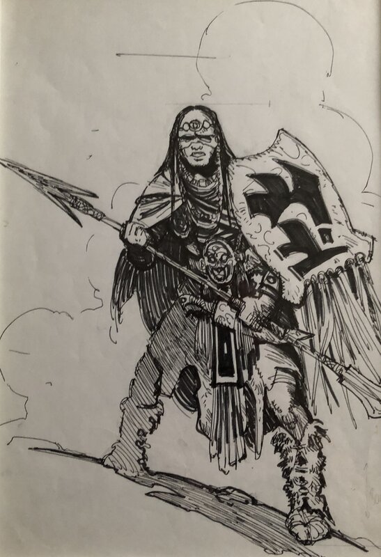 Illustration by Jean-Claude Gal - Original Illustration