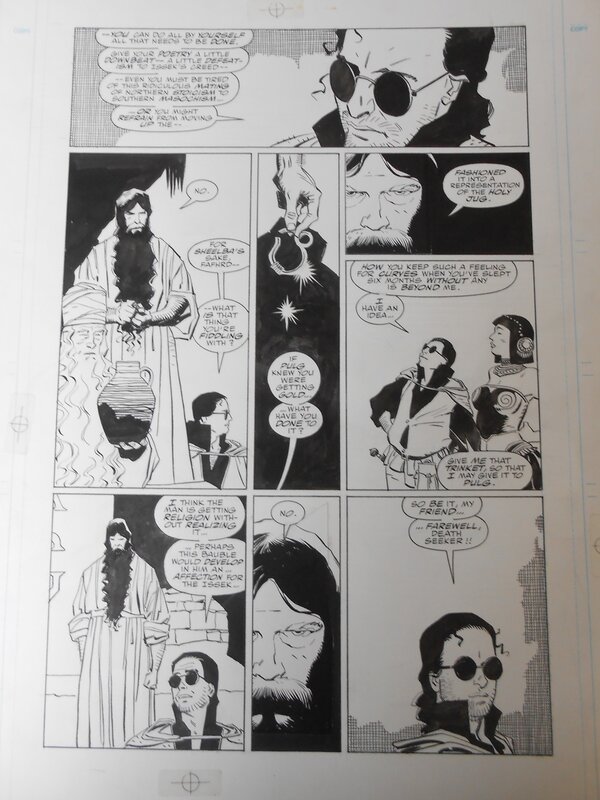 Mike Mignola, Al Williamson, Fafhrd and the Grey Mouser - Planche originale