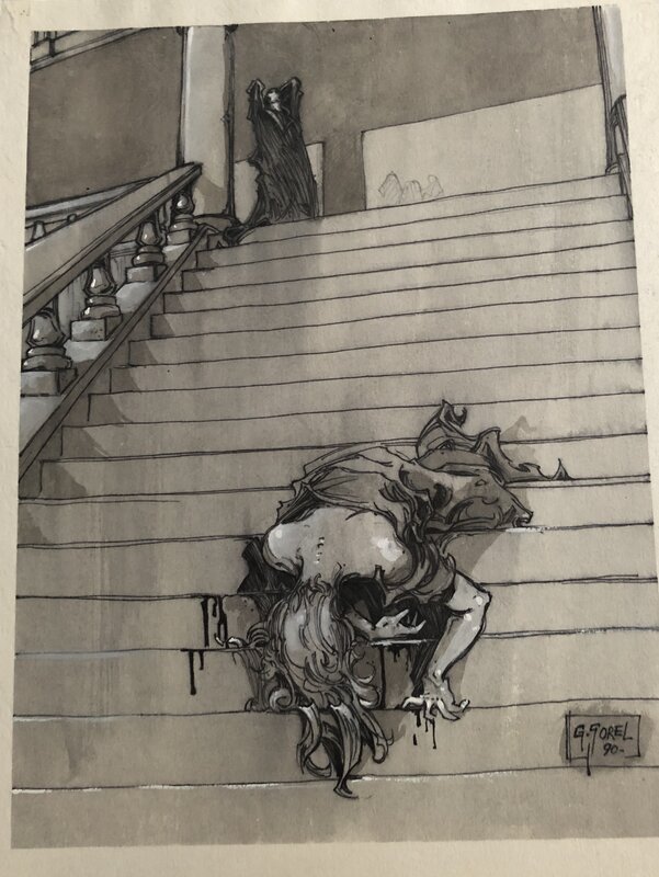 Illustration par Guillaume Sorel - Illustration originale