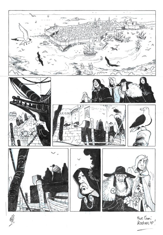 Noë Monin, Cinq Avril (Tome 1) - L'héritier de Da Vinci - Comic Strip