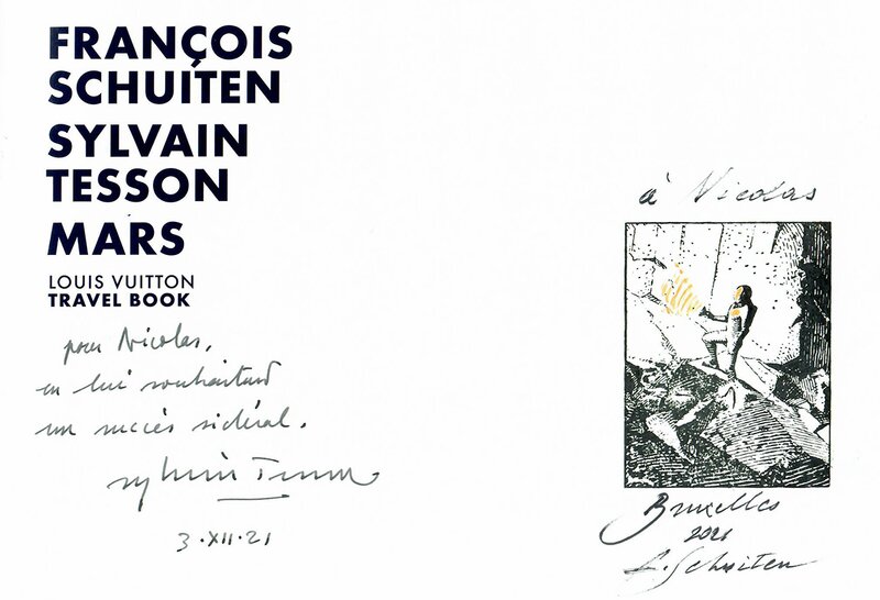 Mars by François Schuiten, Sylvain Tesson - Sketch