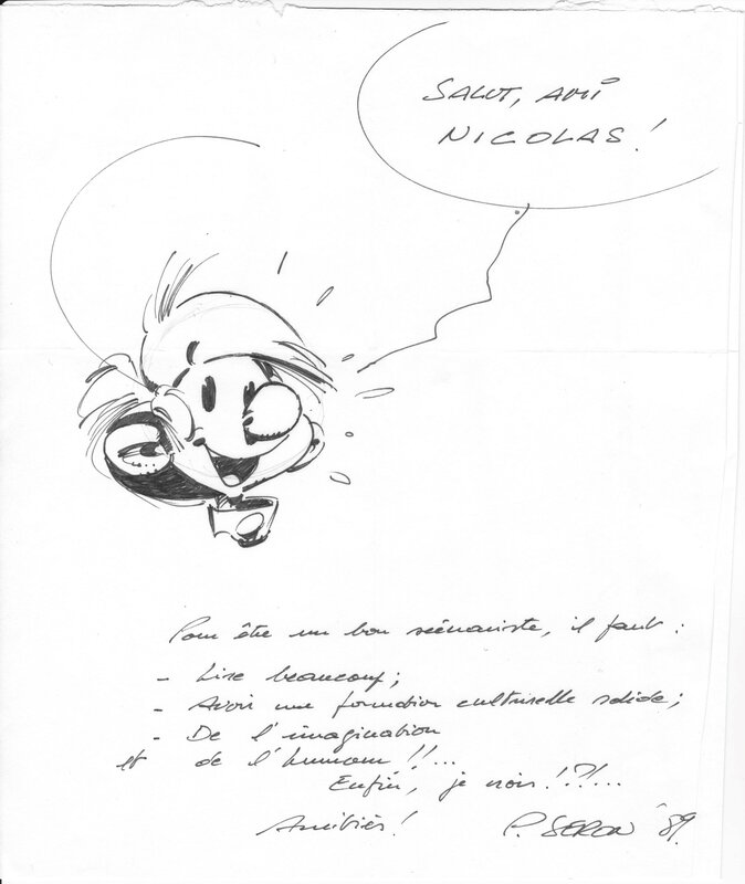 Les Petits Hommes par Pierre Seron - Dédicace