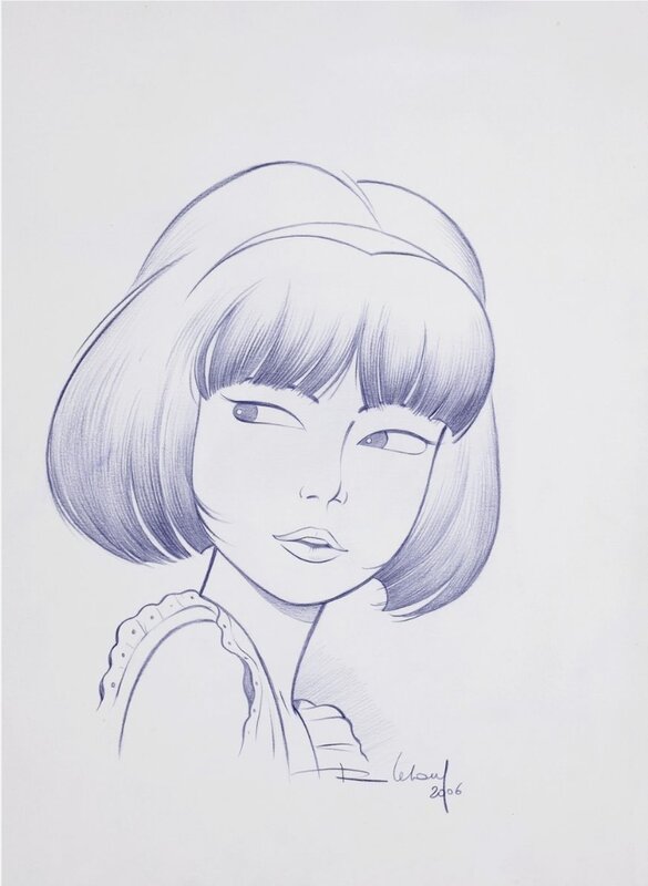 Yoko Tsuno par Roger Leloup - Illustration originale