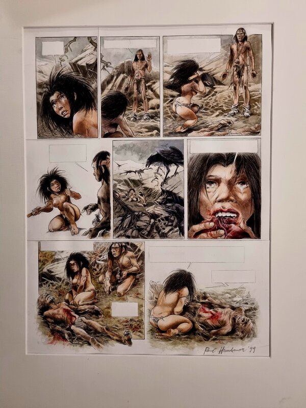 For sale - René Hausman, Les chasseurs de l'aube - Comic Strip