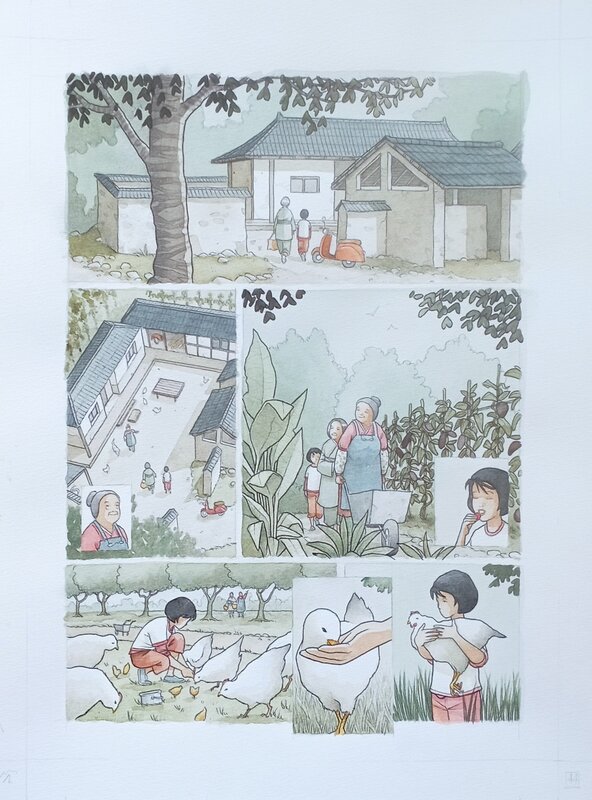 For sale - Marie Jaffredo, Le printemps de Sakura - Comic Strip