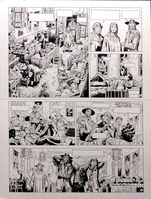 For sale - Jacques Lamontagne, Wild West tome 4, page 13 - Comic Strip