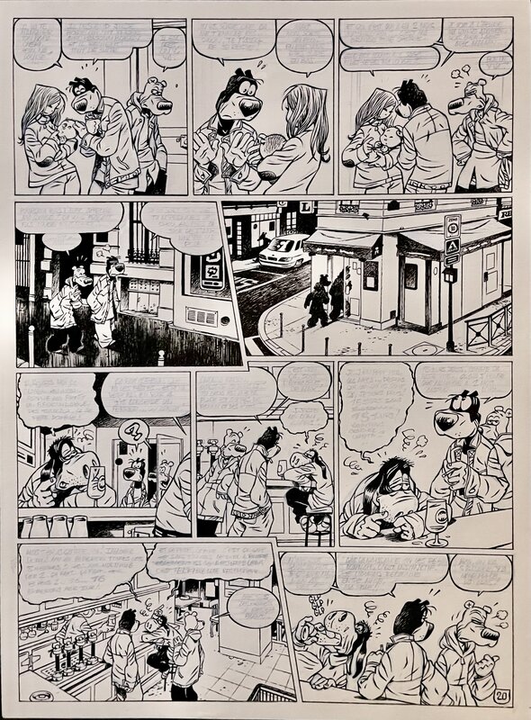 Max et Nina par Ben Radis, Dodo - Planche originale