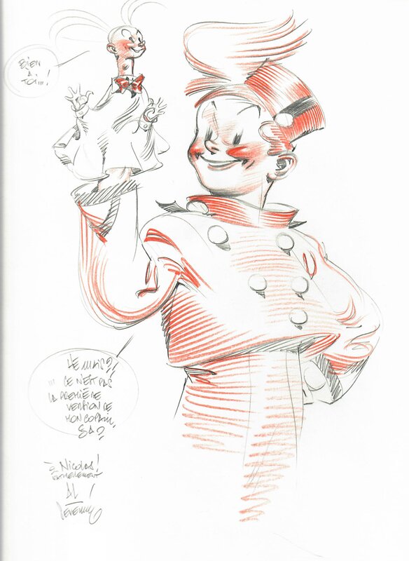 Alec Séverin, Le Petit Théâtre de Spirou - Dédicace
